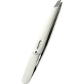 Stainless Steel Professional Eyebrow Clip, High Eyebrow Clip, Oblique Mouth Small Tweezers, Universal Hair Removal Pliers Oasis Select Silver