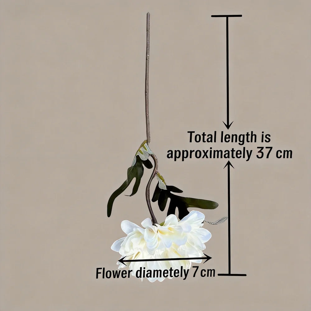 1Pcs High-end Moisturizing Dahlias Real Touch Artificial Flowers Home Decoration Dahlia Wedding Flower Arrangement Party Floral Oasis Select