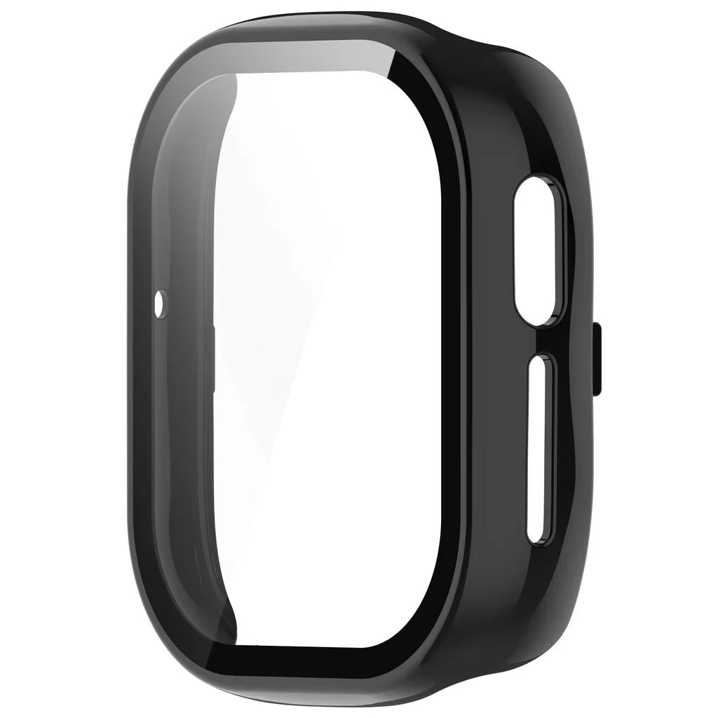 Honor Watch 4 Hard PC Case & Tempered Glass Screen Protector Smartwatch Protective Case Oasis Select black