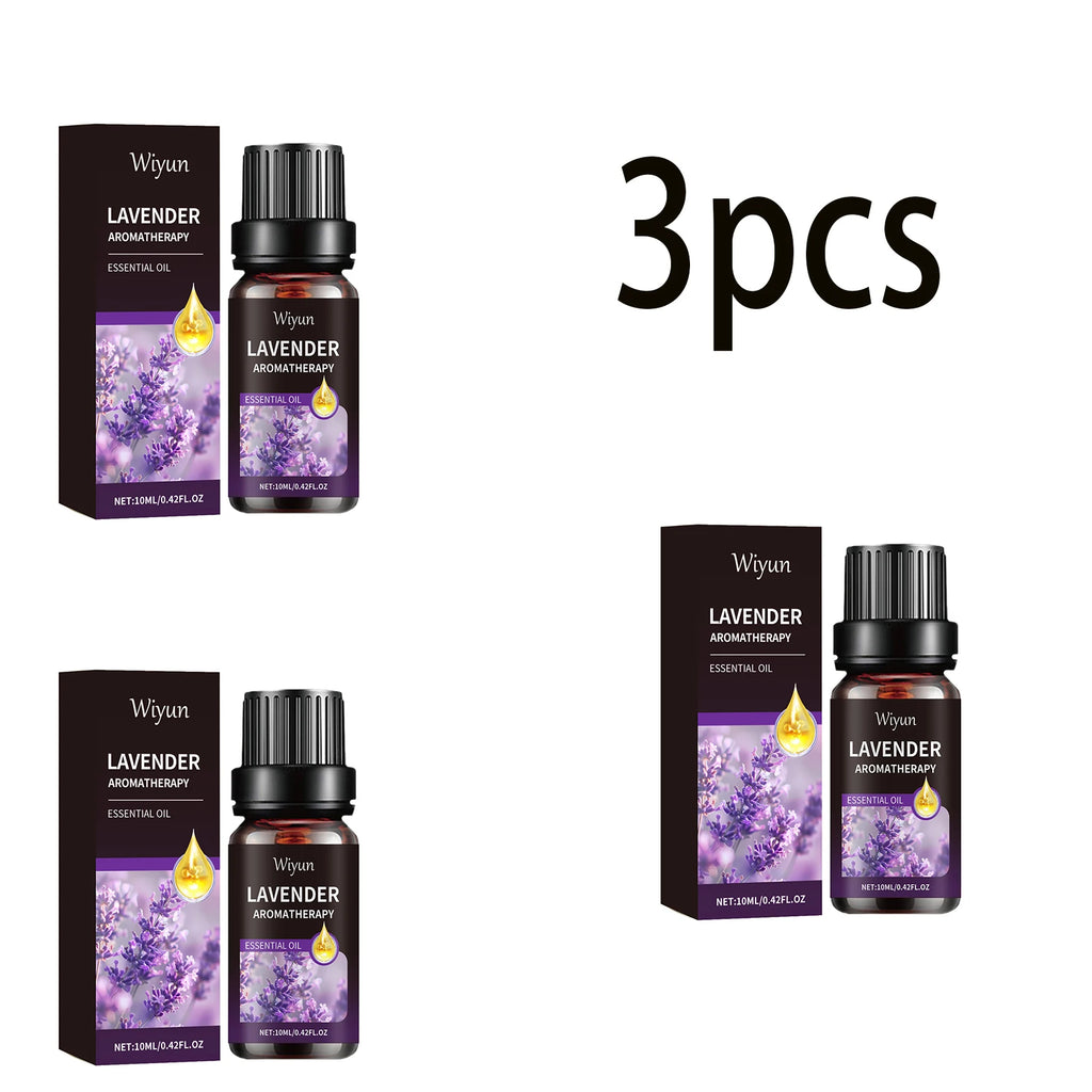 Lavender Essential Oil Moisturizing Nourishing Face Skin Hair Soft Shine Multi-functional Care Oil Oasis Select 10mlx3boxed