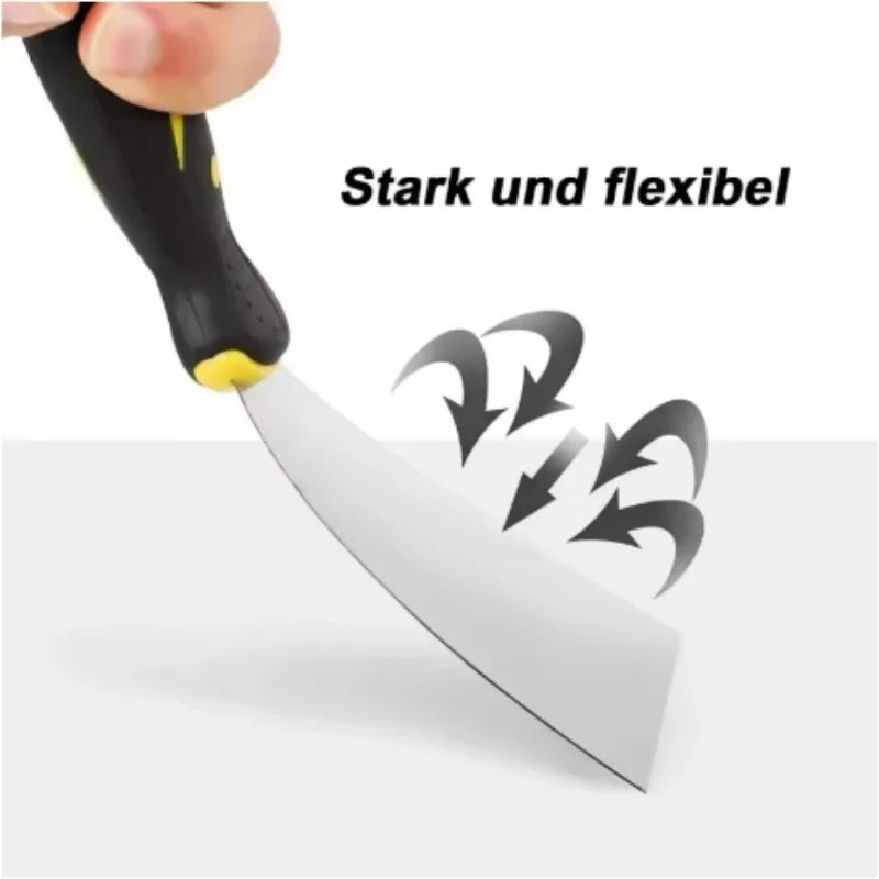 1Pcs 2/3/4/5 Inch Stainless Steel Putty Knife Scraper Shovel Paint Tools Construction Tools Household Industrial Cleaning Oasis Select