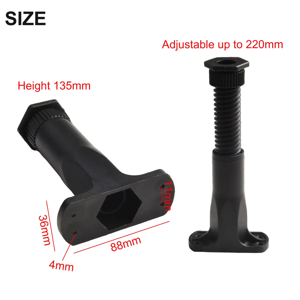 Strengthened Adjustable Plastic Telescopic Furniture Stand Home Improvement DIY Supplies Accessories For Bed Sofa Support Oasis Select