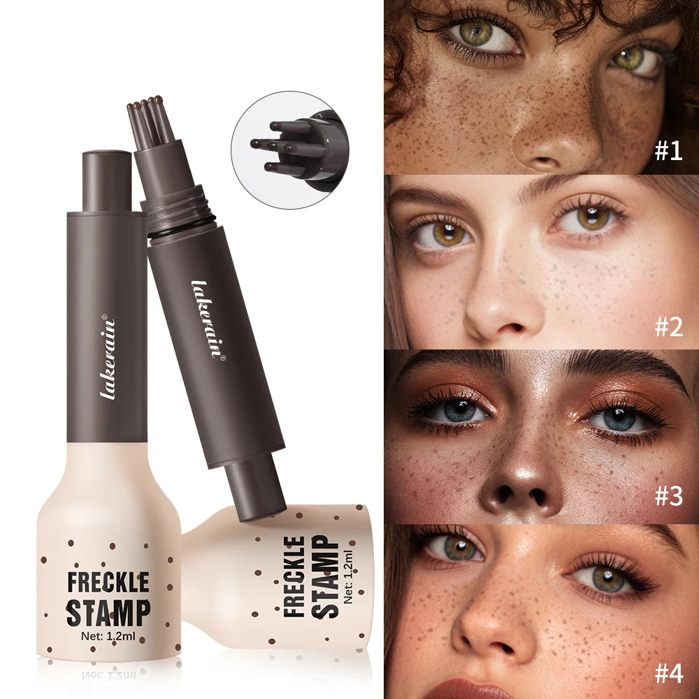 Waterproof Freckle Stamp Pen Liquid Air Cushion Five Point Head Natural Simulation Fake Spot Dot Makeup Tool Oasis Select