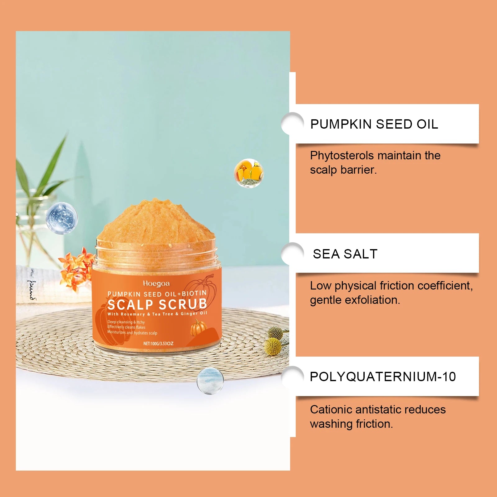 Hoegoa Scalp Nourishing Scrub – Exfoliating & Moisturizing Scalp Exfoliating Scrub Oasis Select
