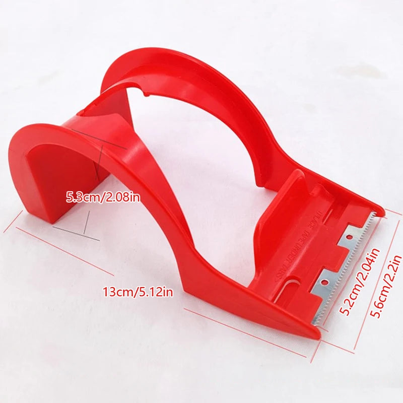 48mm Tape Dispenser – Box Sealing Cutter with Sharp Metal Blade