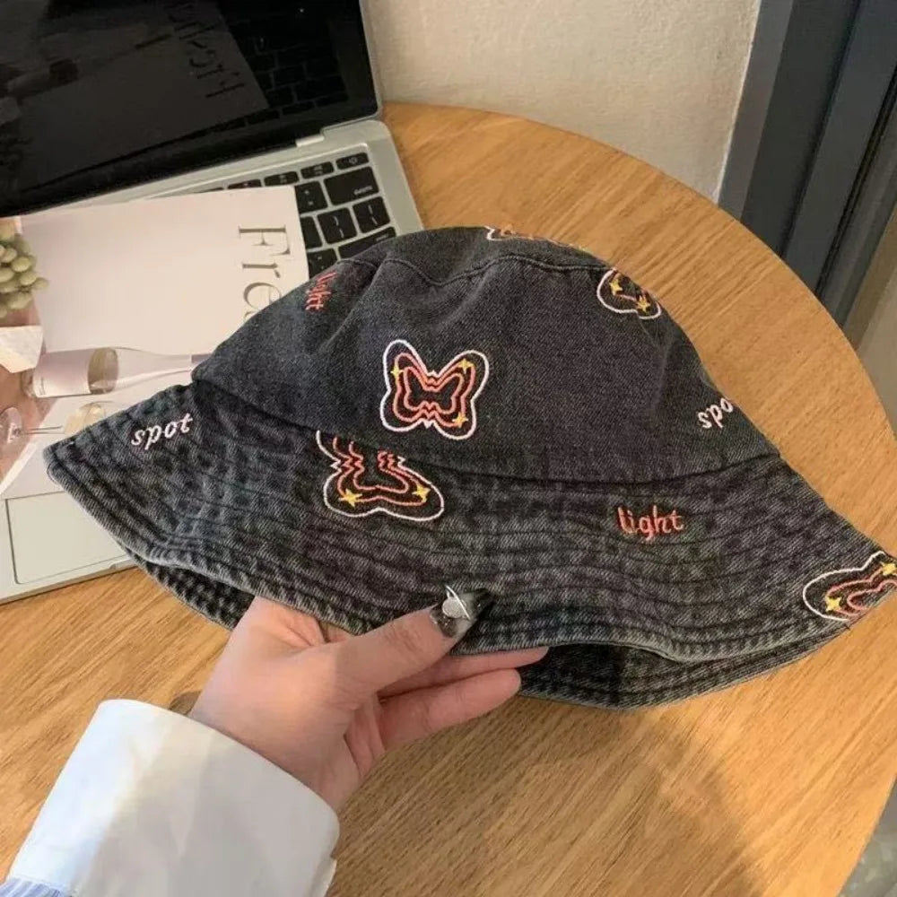 High Quality Unisex Cotton Bucket Hats Solid Color Summer Sunscreen Panama Hat Multicolors Outdoor Fisherman Hat Oasis Select 3