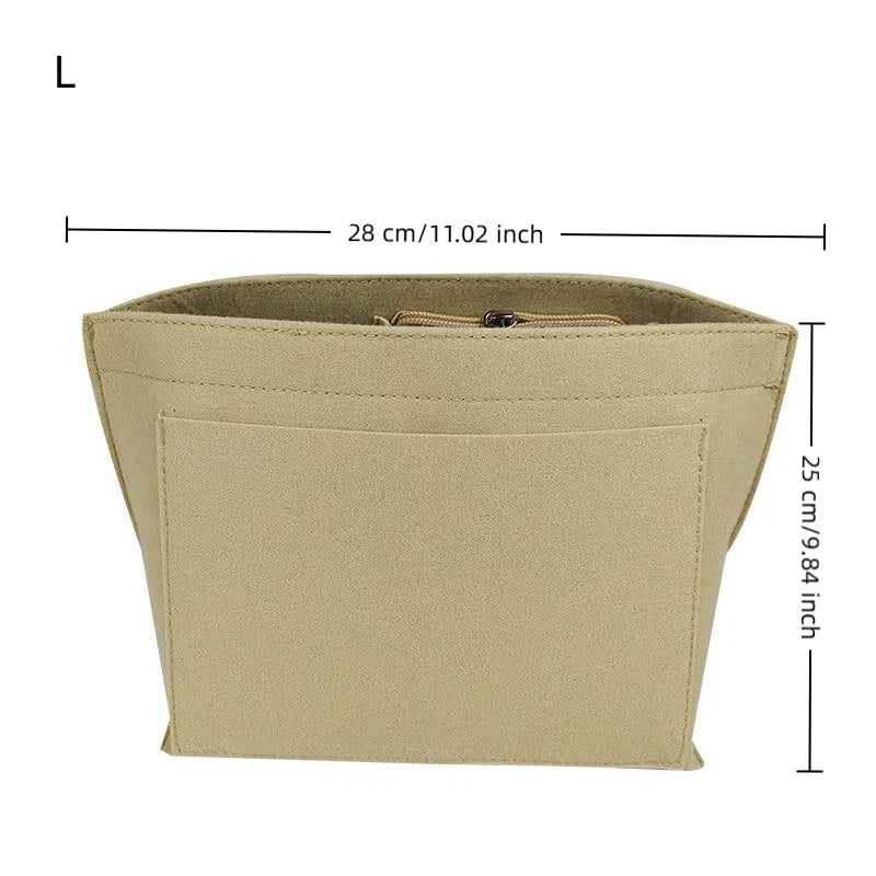Felt Purse Organizer Insert | Handbag Liner & Shape Support