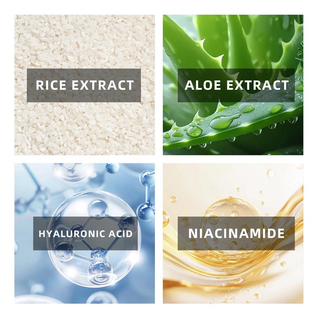 veérenae Rice & Aloe Face Moisturizer – Non-Greasy, All Skin