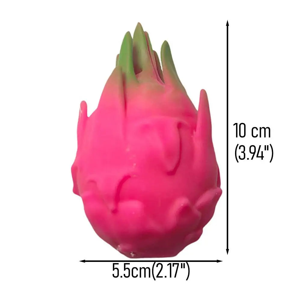 Dragon Fruit Squishy Stress Ball – Fidget Sensory Toy