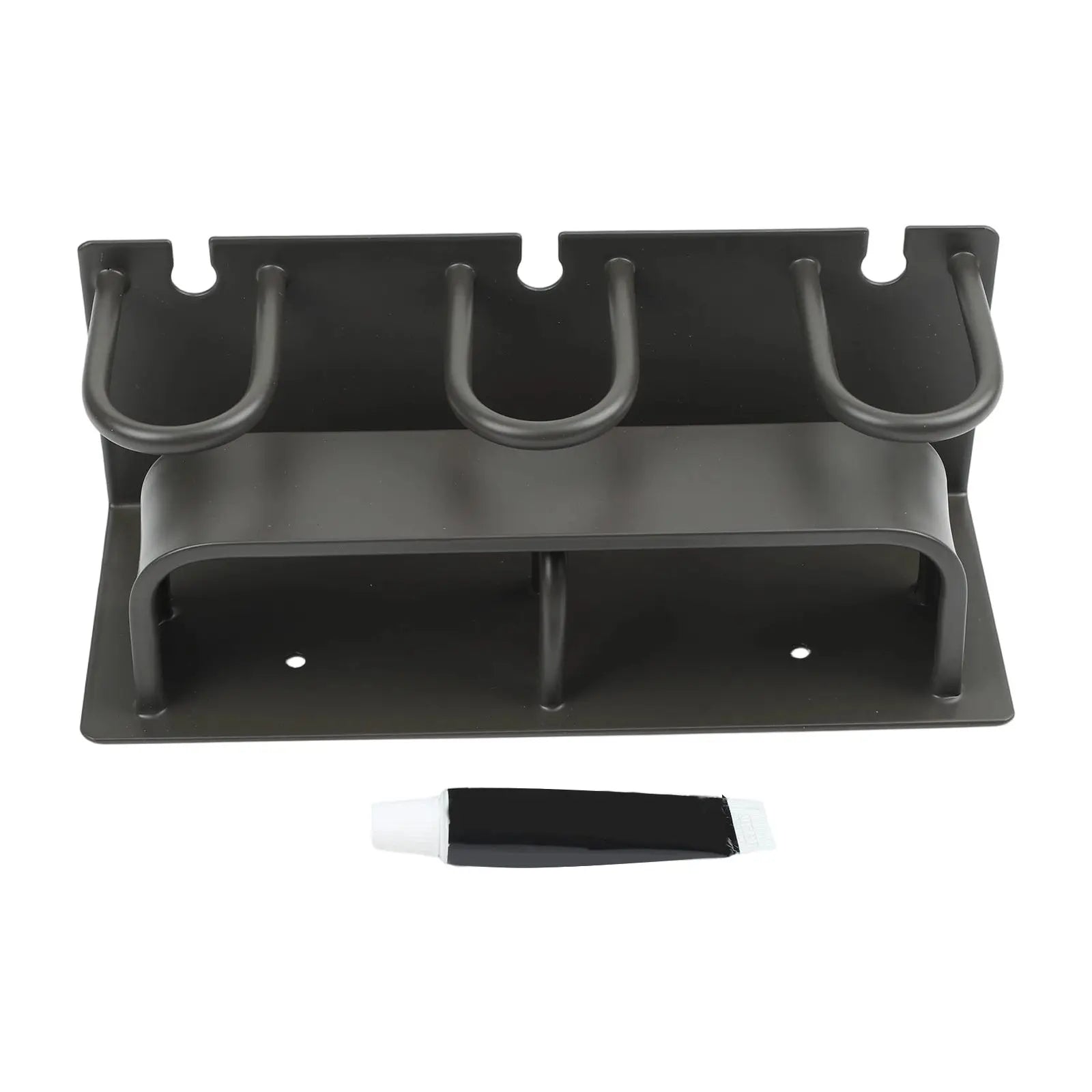 Wall Mounted Aluminum Toothbrush Holder – 3 Slot Organizer Toothbrush Holder Oasis Select