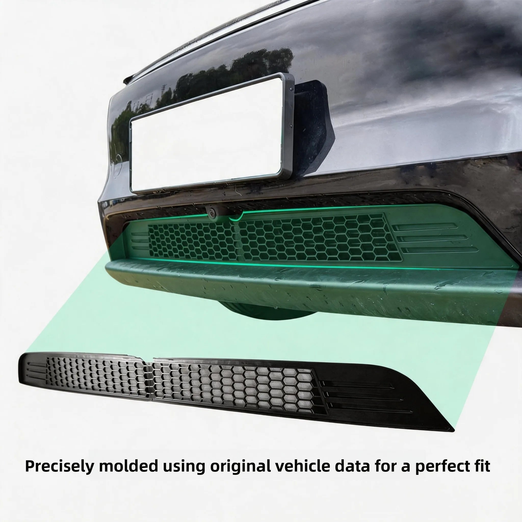 High Strength Mesh for Tesla Model Y/YL Launch Juniper 2025 Front Lower Bumper Racing Grille Anti-Insect Protector Net Cover Oasis Select