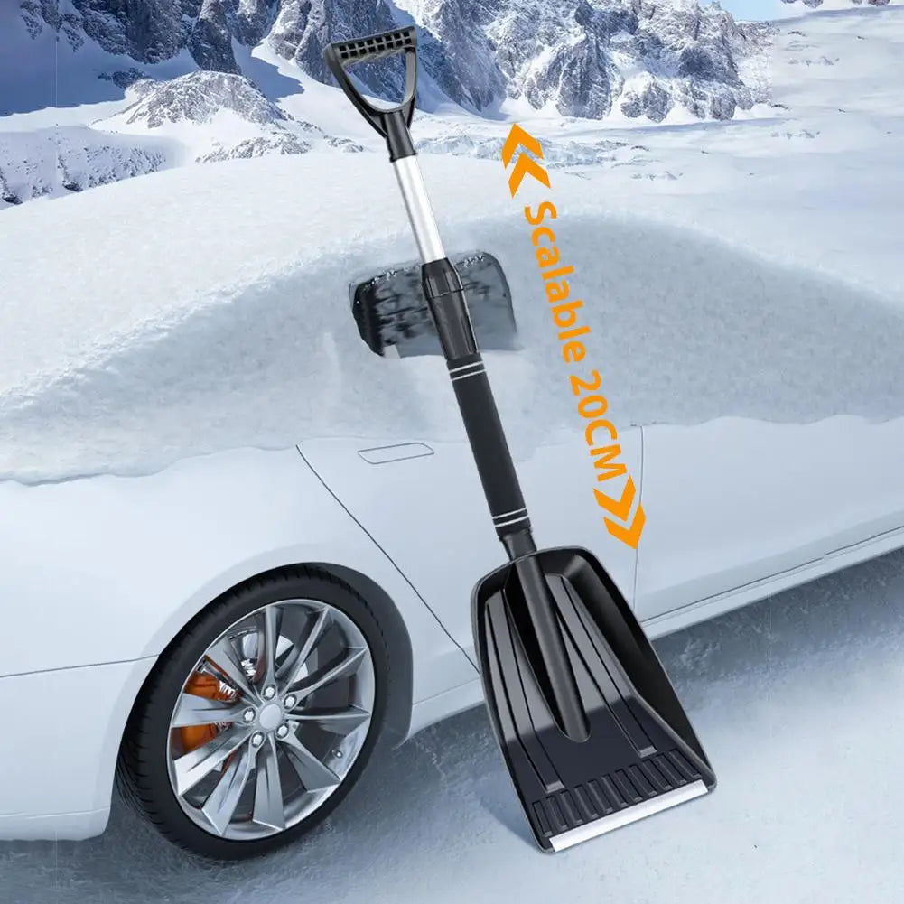 Multifunctional Snow Shovel – Telescopic Detachable Portable Snow Shovel Oasis Select