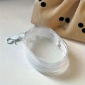 Mini Clear Zipper Storage Bag – Cable & Earphone Organizer