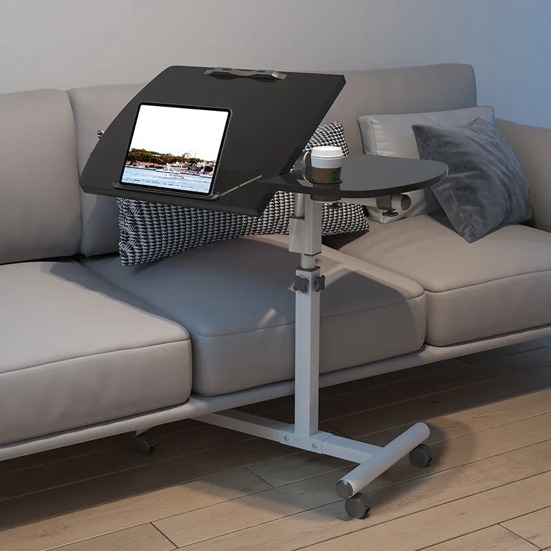 Multi-functional Mobile lifting bedside table Standing use Office lifting small table Oasis Select