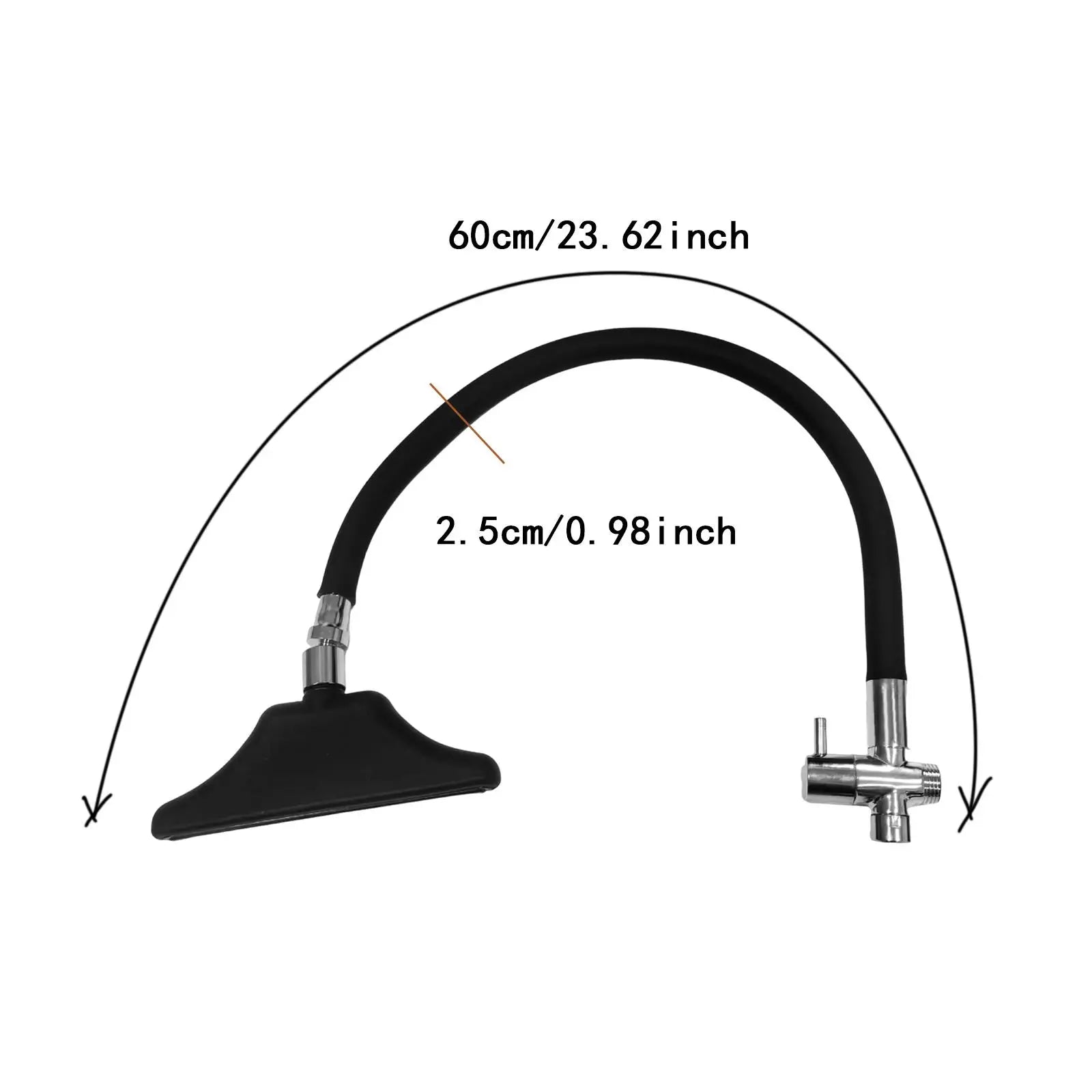 Shampoo Sink Shower Head Hair Spa Waterfall Shower Water Circulation Head Equipment for Shampoo Sink for Women Beauty Salon Oasis Select