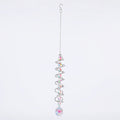 3D Spiral Crystal Suncatcher – Rainbow Maker Window Hanging