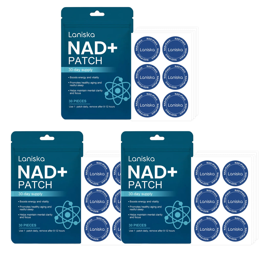 NAD+ Body Care Patch Long Lasting Gentle Breathable Skin Nourishing Comfort For Men Women Daily Home Travel Office Use Oasis Select 90pcs
