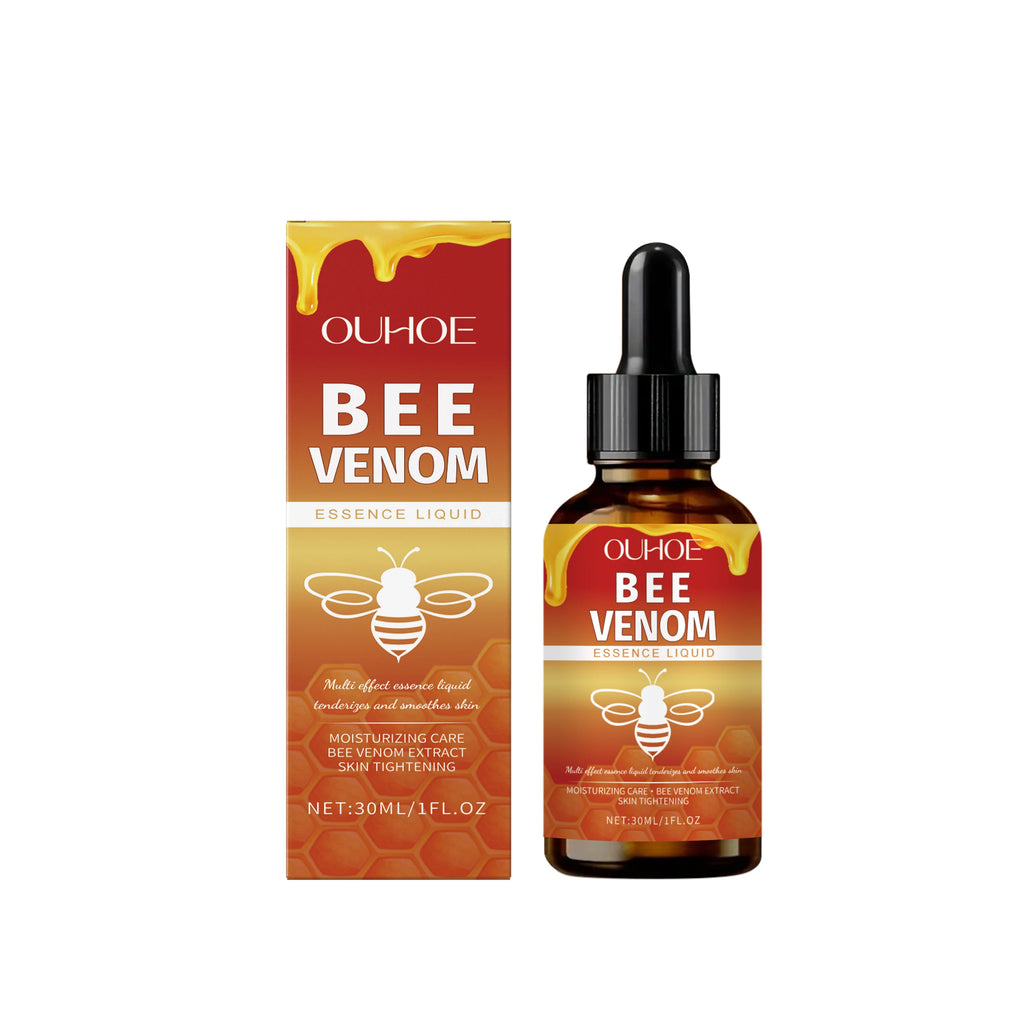 Bee Venom Firming Serum Lifting Tightening Fades Fine Lines Hydrating Brightening Facial Skin Treatment for Firmer Radiant Skin Oasis Select 30ml Boxed