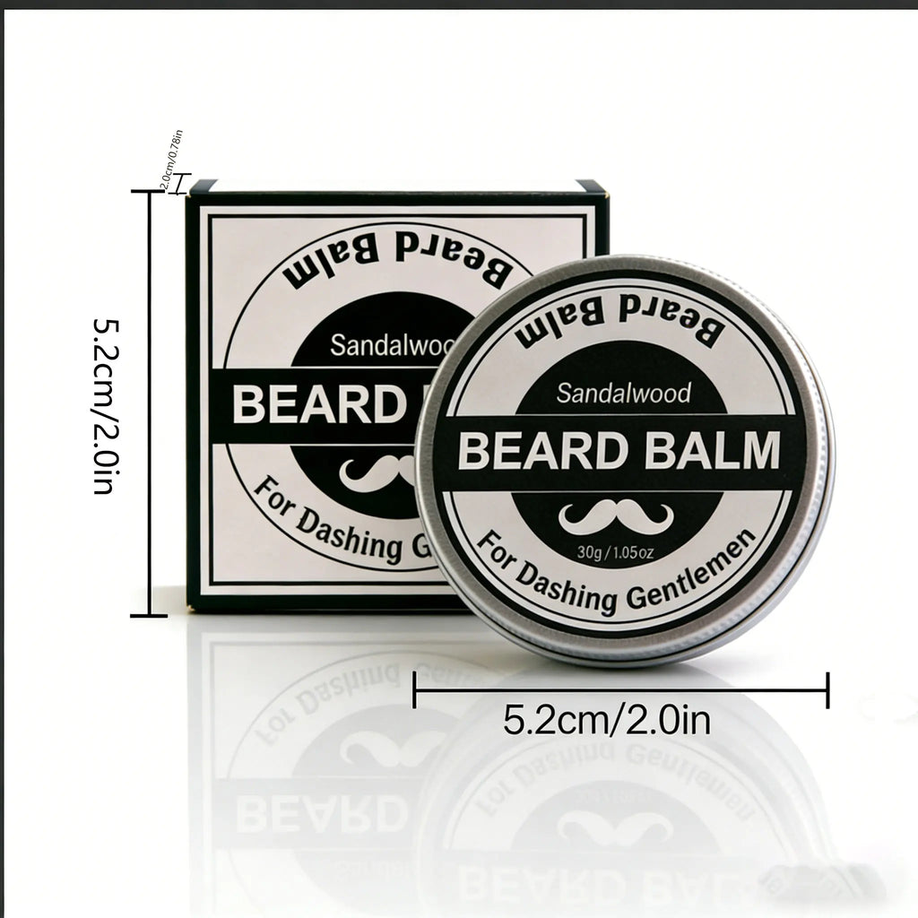 YURHERSU Strong Hold Beard Wax 30g – Matte Finish for Men Beard Styling Wax Oasis Select