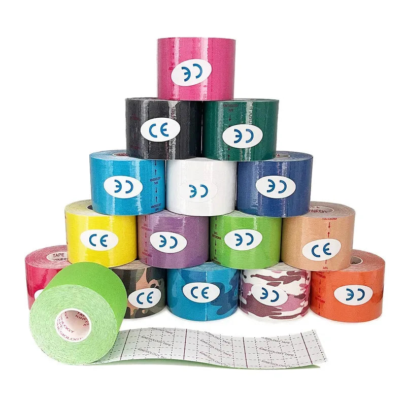 1pcs Kinesiology Tape Roll Cotton Elastic Adhesive Muscle Bandage Strain Injury Support Neuromuscular Sport Kinesiotape Oasis Select