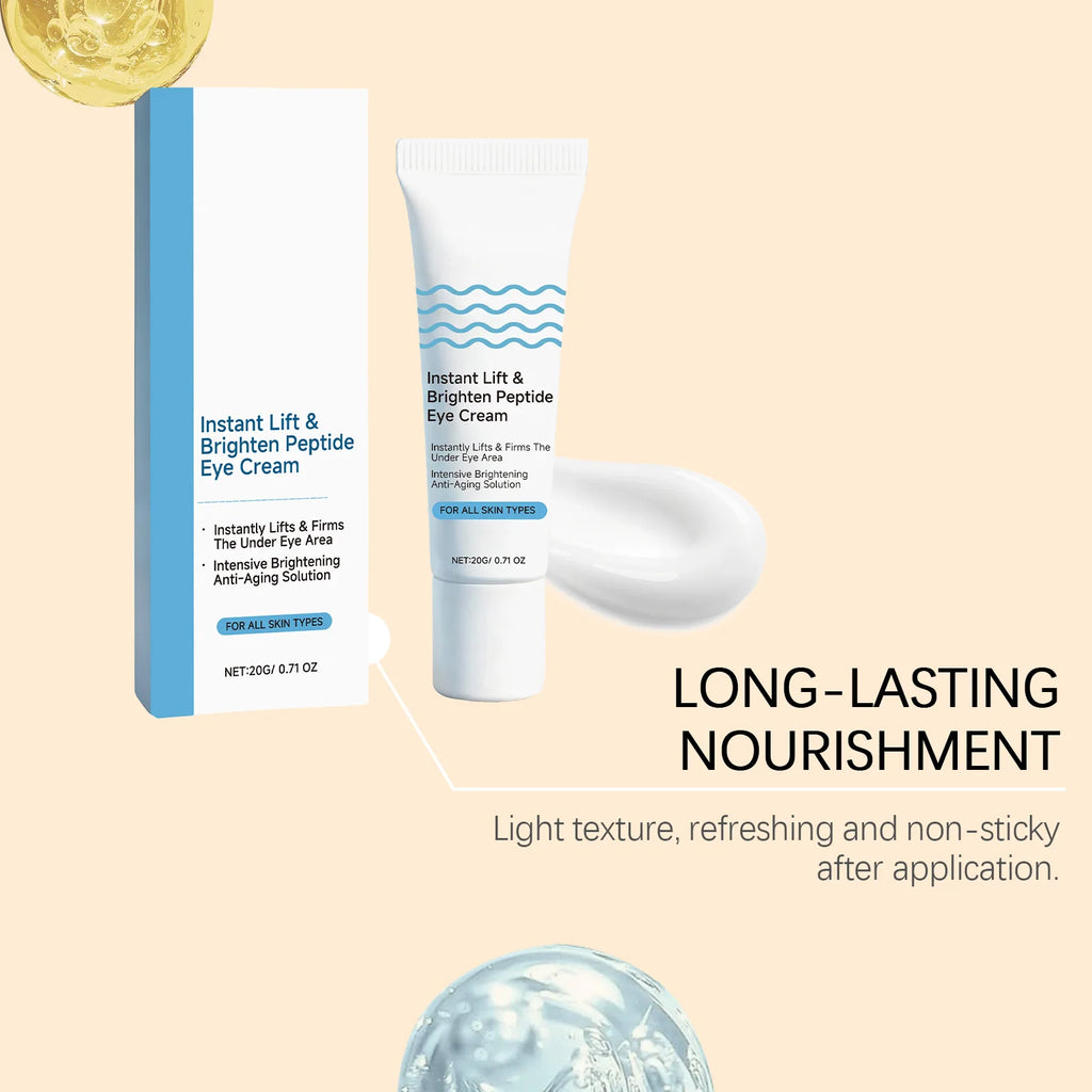 Peptide Eye Cream – Hydrating, Firming & Brightening | 20g Peptide Eye Cream Oasis Select