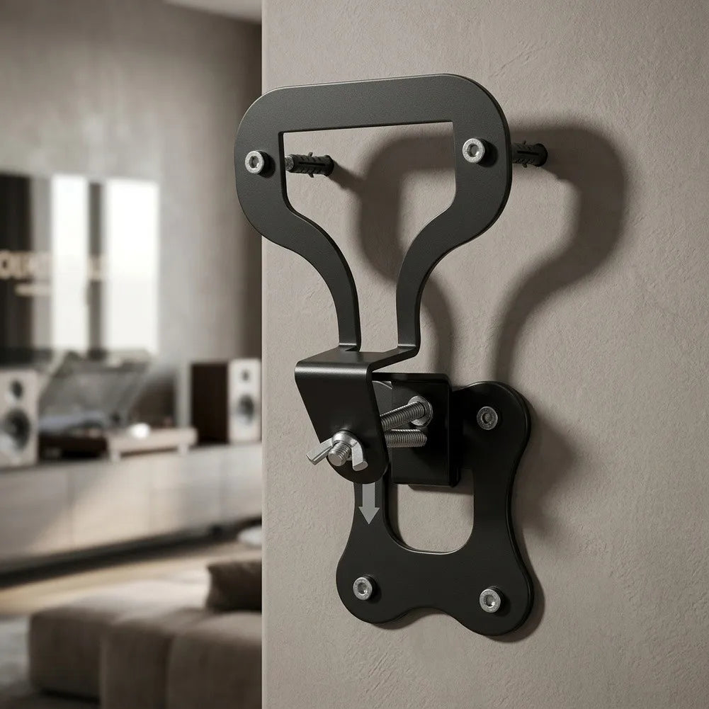 Metal Wall Mount Bracket with Adjustable Position for Harman Enchant Speaker Featuring Anti Slip Pads for Secure Mounting Oasis Select