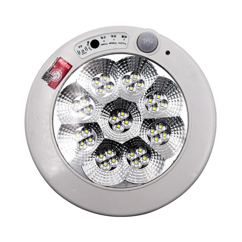 PIR Motion Sensor LED Emergency Ceiling Light 7W/11W Rechargeable