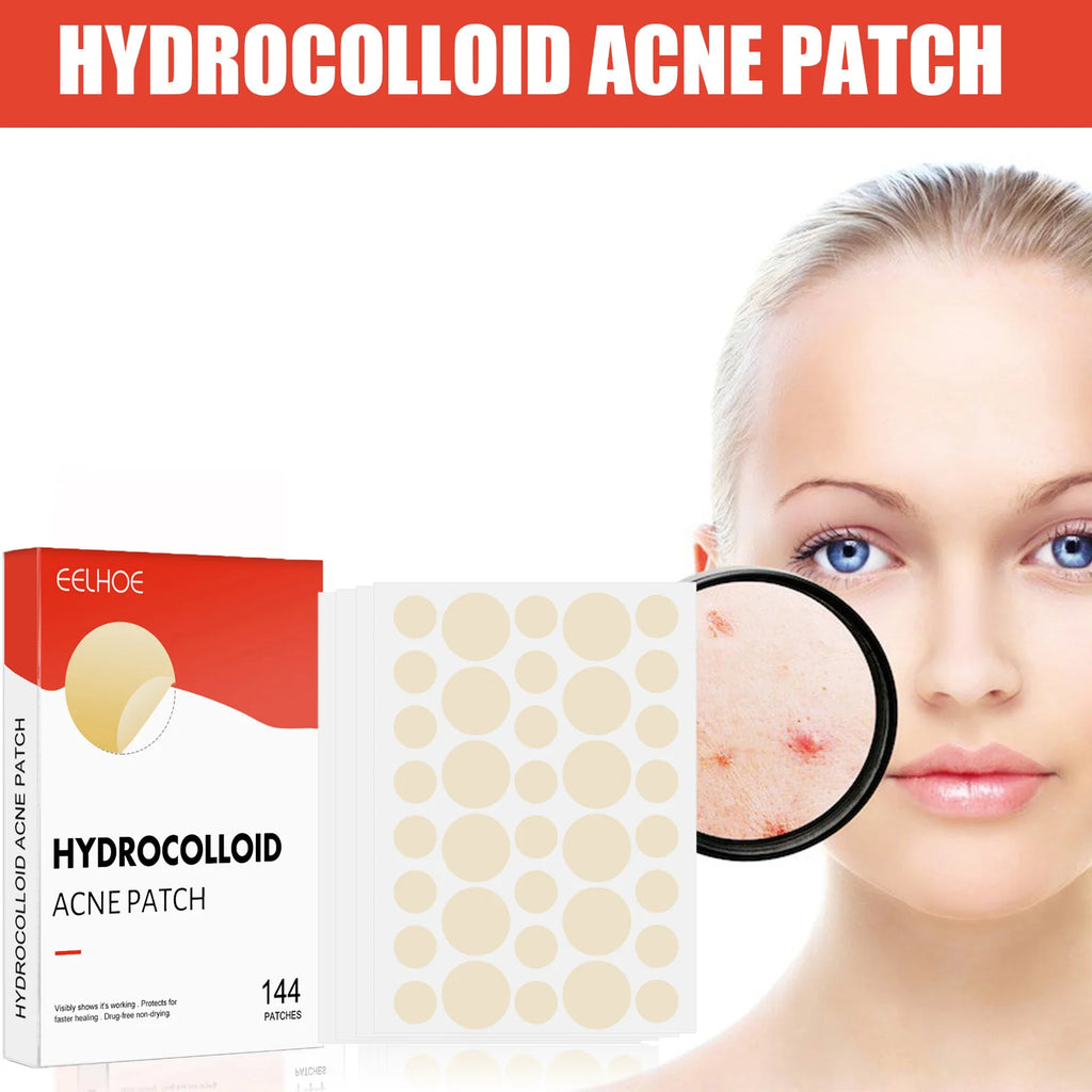 Hydrocolloid Acne Patches 2 Sizes Invisible Makeup-Friendly Face Care Acne Pimple Patch Breathable for Comedones Spot Treatment Oasis Select