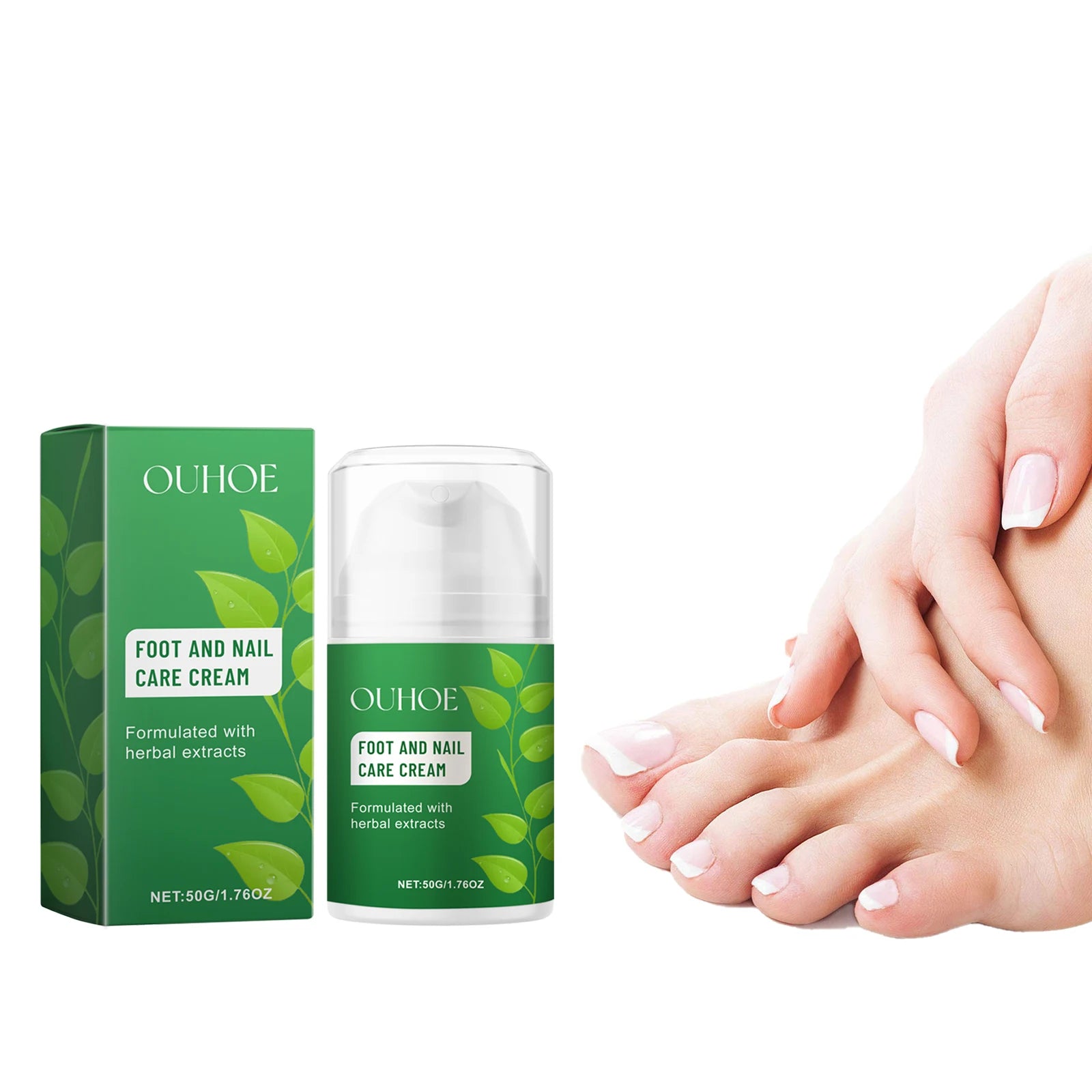 Nail Cuticle Care Cream - Moisturizing Treatment For Dry Cracked Feet Brittle Nails With Glycerin Mineral Oil Strengthens Nails Oasis Select