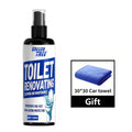 Toilet Renovating Spray, 100ML Toilet Bowl Cleaner & Stain Remover, Powerful Deep Cleaning for Limescale, Yellow Stains & Grime, Oasis Select 100ml