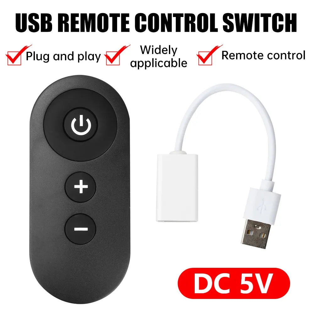 DC 5V USB RF Remote Switch - Wireless LED Strip Dimmer & Fan Speed Controller Module for Cabinet/Night Lights DIY Lighting Contr Oasis Select Default Title