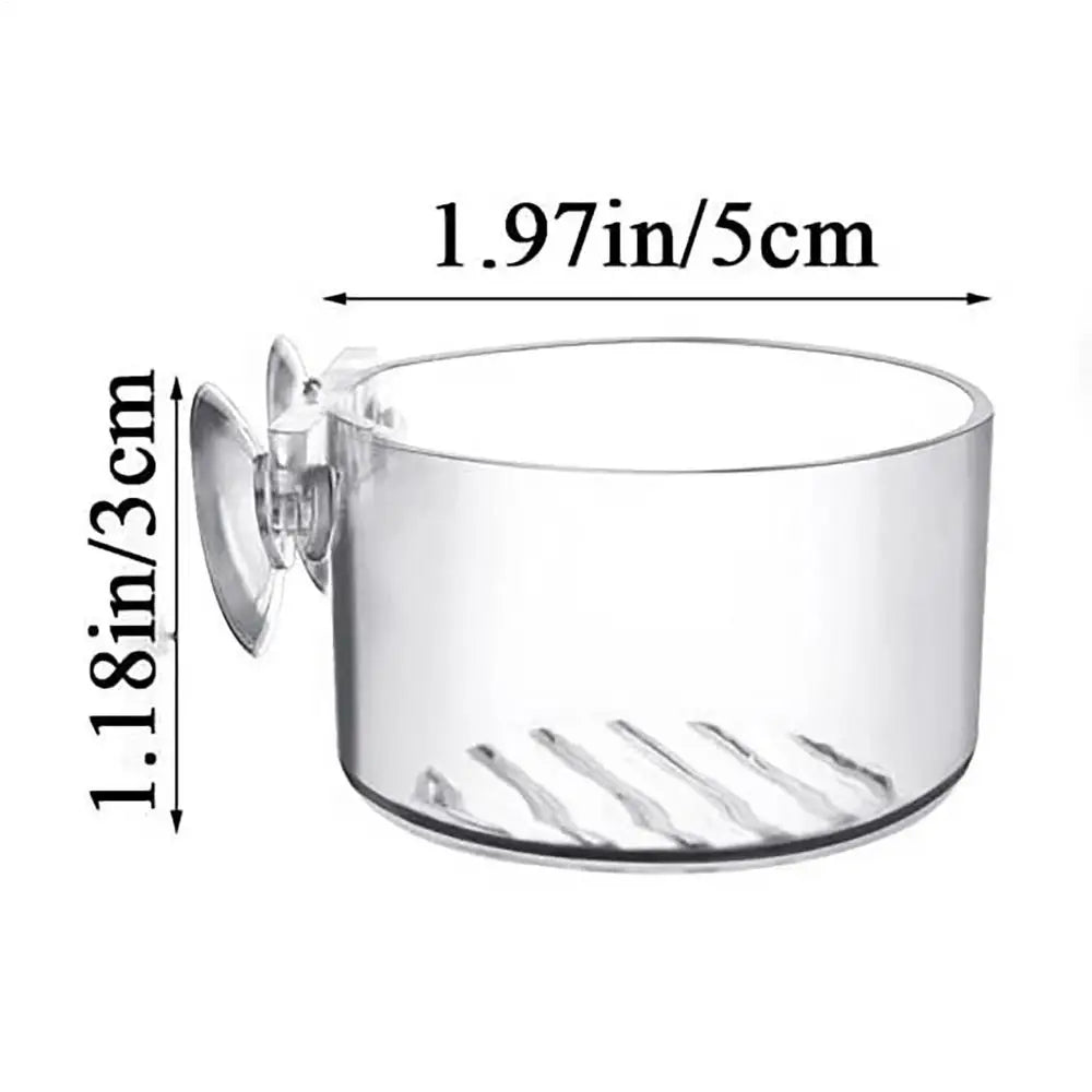 Suction Cup Plant Holder With Suction Cup Clear Acrylic Holder Aquatic Plant Pot for Propagation Hydroponics Cultivation Oasis Select large