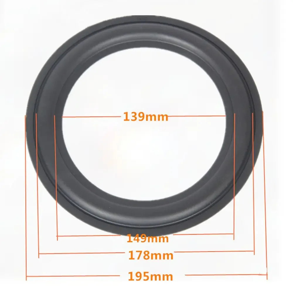 Subwoofer Audio Speaker Rubber Edge Suspension Edge Ring Speaker Repair Accessories Speaker Folding Edge Ring Folding Ring Oasis Select 8 inch