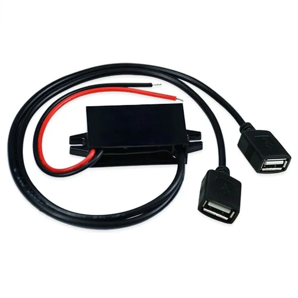 12V24V to 5V 3A 5A Micro Mini USB Step Down Voltage Power Supply Output Adapter Heat Auto Protection DC DC Car Power Converter Oasis Select