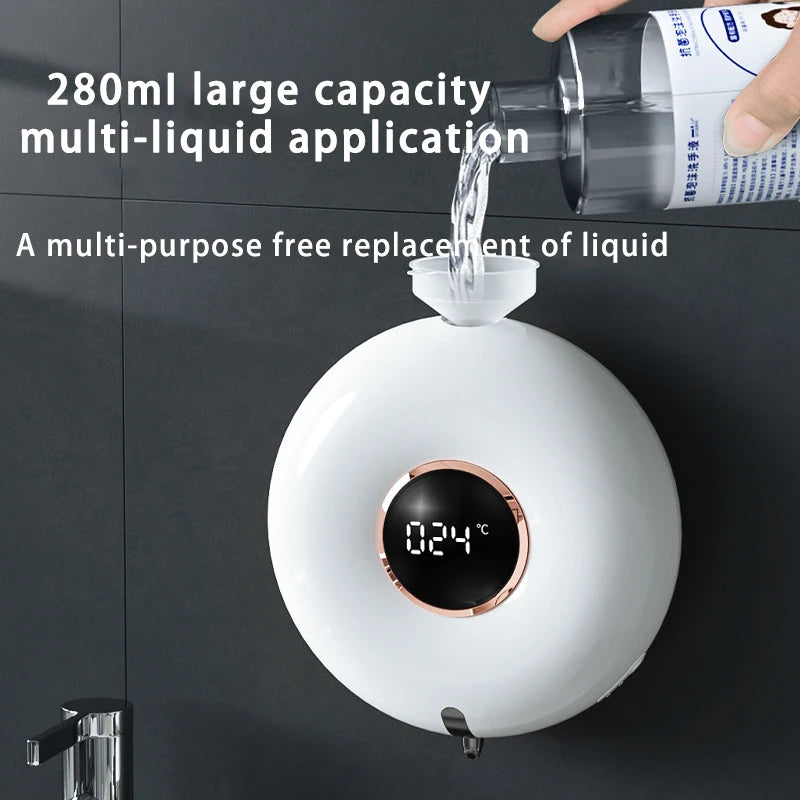 Automatic Foam Soap Dispenser – Touchless Wall-Mounted Sensor