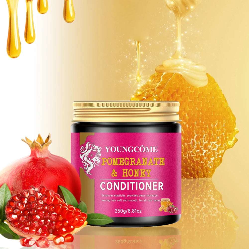Pomegranate & Honey Leave-In Conditioner for Curly Hair 250g
