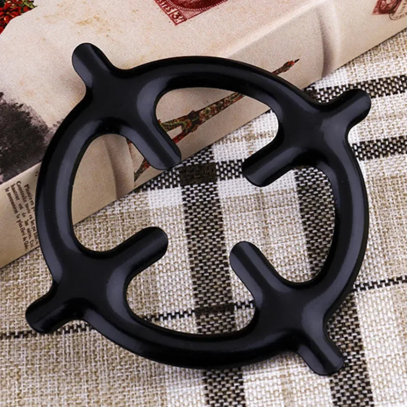 1PCS Iron Gas Stove Cooker Plate Coffee Moka Pot Stand Reducer Ring Holder Moka Pot Tool for Home Kitchen Cookware Supplies Oasis Select