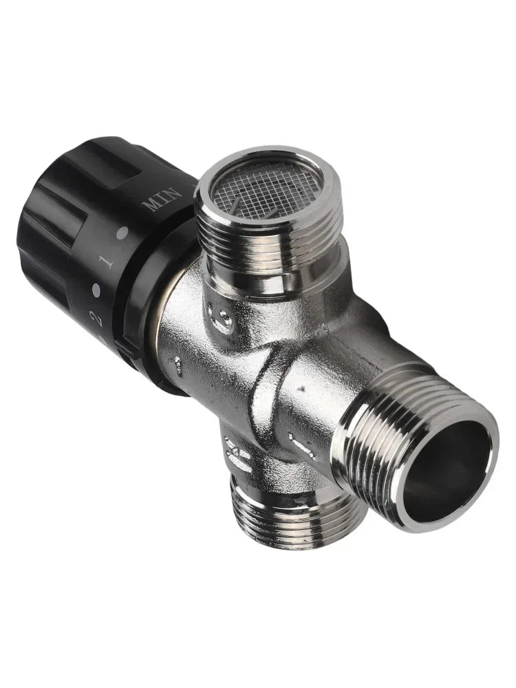 Solar Heater 34 Inch DN20 Thermostatic Mixing Valve Advanced Technology to Prevent Scalding and Comfort in Water Use Oasis Select