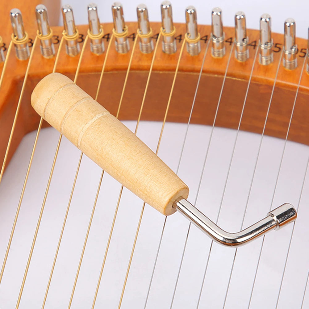 Guzheng Piano Tuning Hammer L-shape Square Wrench Tuner Spanner Tip String Pin Repair Tool For Piano Lyre Harp Tuning Tools Oasis Select