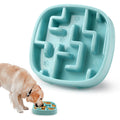 PP Material Pet Bowls Set – Dog & Cat Slow Food Bowls, Non-Slip Feeding Bowls & Durable Pet Supplies Oasis Select Blue