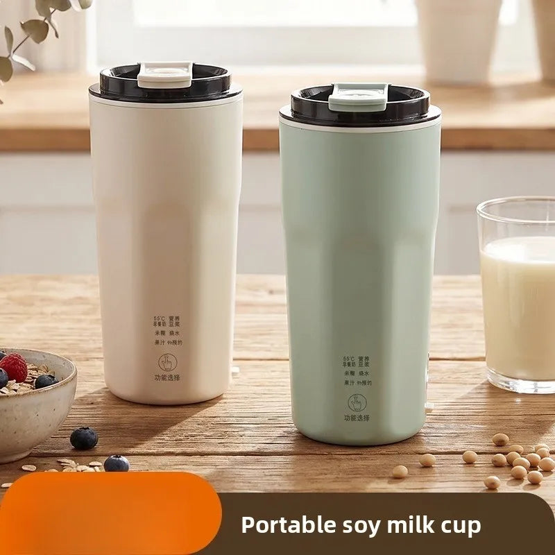 Portable Mini Soy Milk Maker – Filter-Free & Fully Automatic