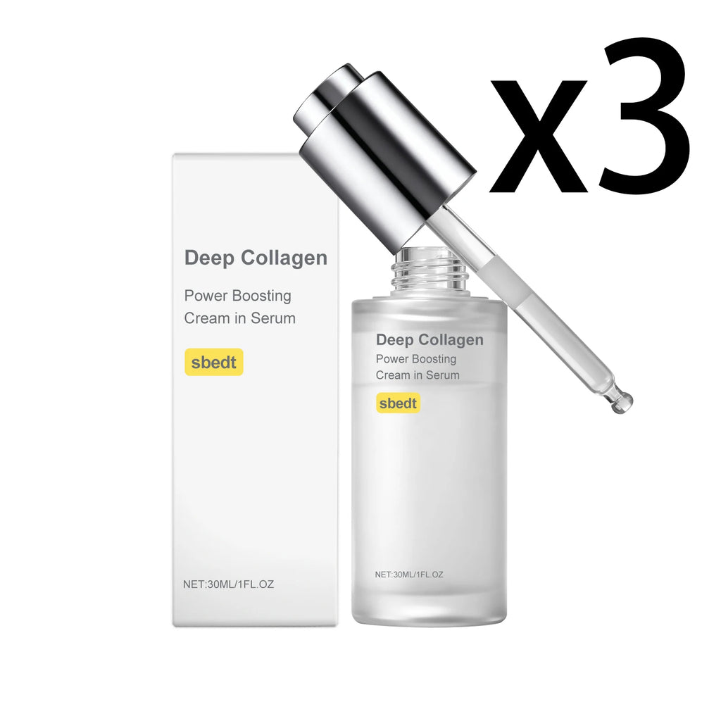 Hydrolyzed Collagen Firming Essence Cuticle Repair Anti-Dryness Skin Nourishment Barrier Protection Gentle Moisturizing Serum Oasis Select 3x30ml