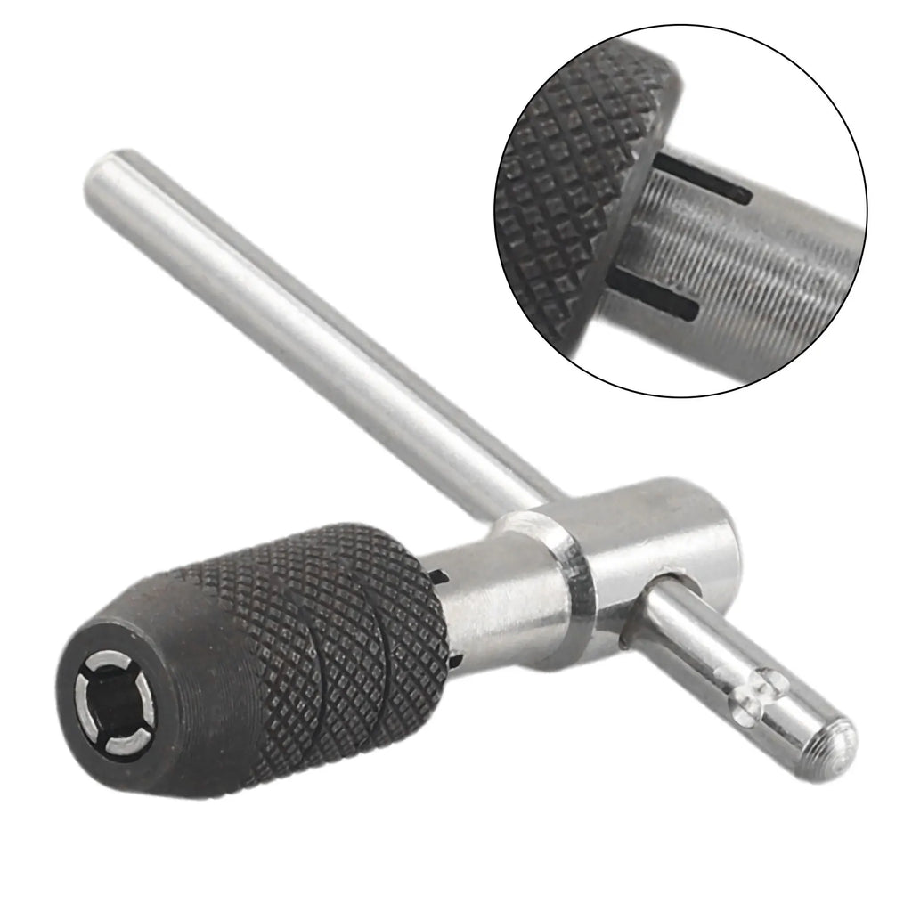 Adjustable T Type Tap Wrench Hand Thread Tap Holder For M3-M6 M5-M8 M6-M12 Mechanical Workshop Tools Hand Tool Oasis Select