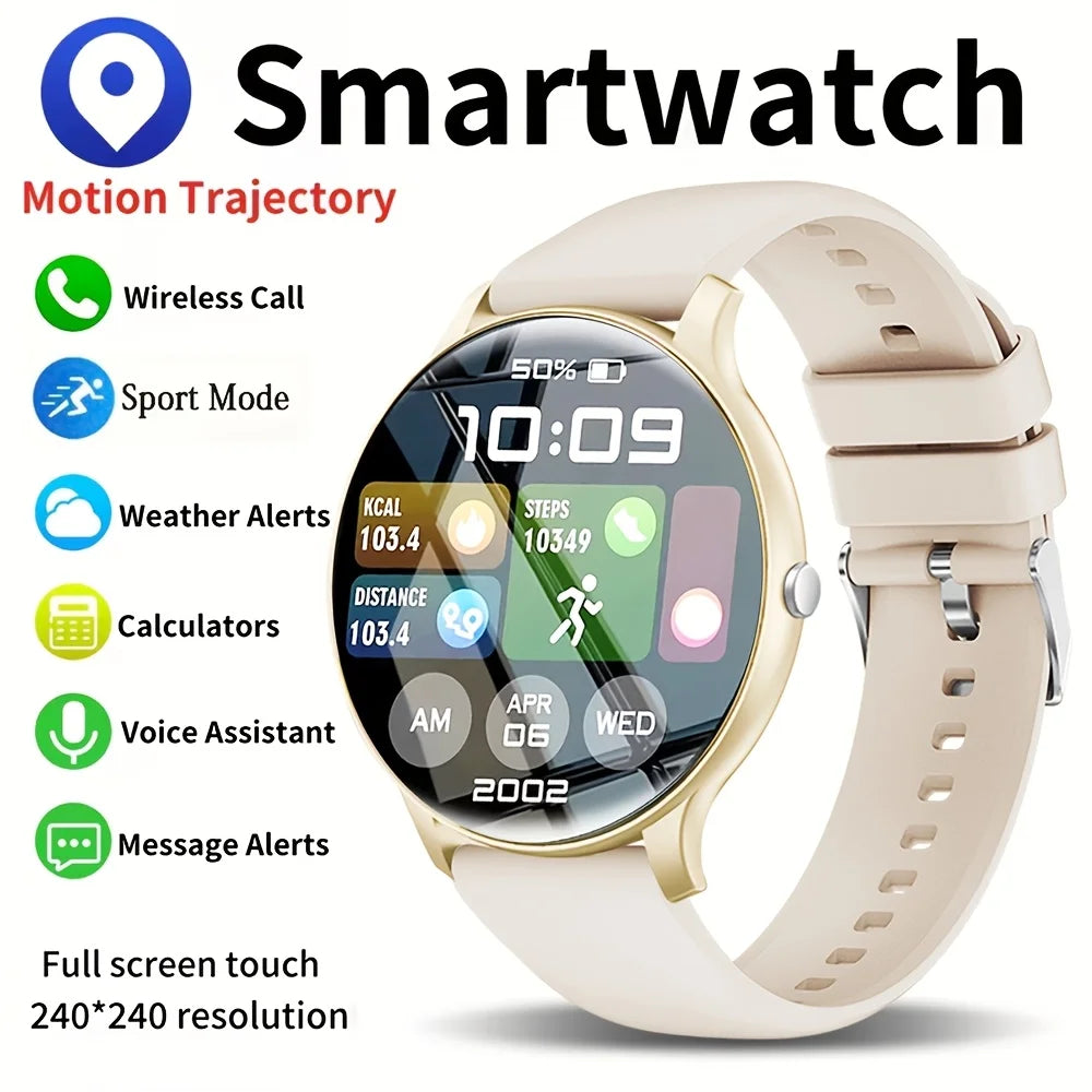 ERUN Smartwatch 1.5" Touchscreen – Calls, Sleep & Fitness Tracker