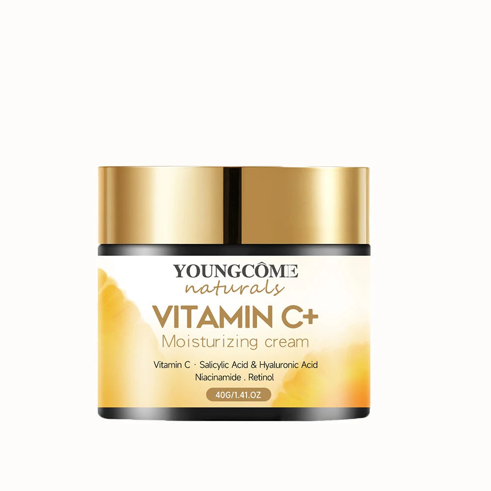 Vitamin C Face Cream & Essential Set Retinol Smooth Wrinkle Moisturizing Firming Hyaluronic Lightening Repairing Smooth Skincare Oasis Select 40g