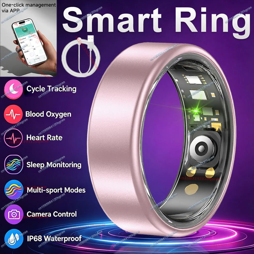Ola Esporte Smart Ring – Heart Rate, SpO2 & Sleep Monitor