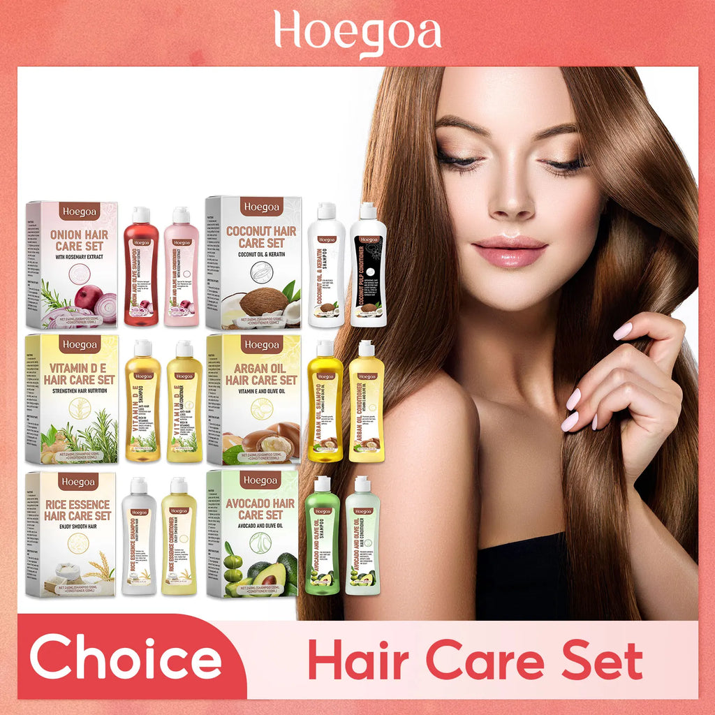 Hair Growth Shampoo Conditioner Set Repairing Strengthen Root Deep Nourish Anti Frizzy Dry Hair Oil Control Smoothing Hair Care Oasis Select