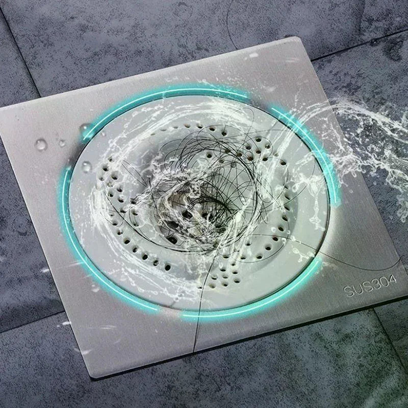 New Household Vortex Floor Drain Filter Bathroom Sewer Hair Filter Toilet Drainage Anti-hair Universal Oasis Select