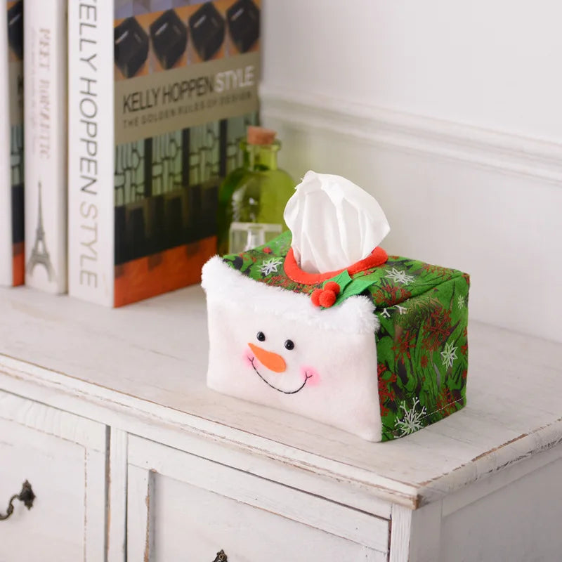 Christmas Decorative Tissue Paper Covers Christmas Desktop Ornaments Atmosphere Decoration Christmas Supplies Oasis Select
