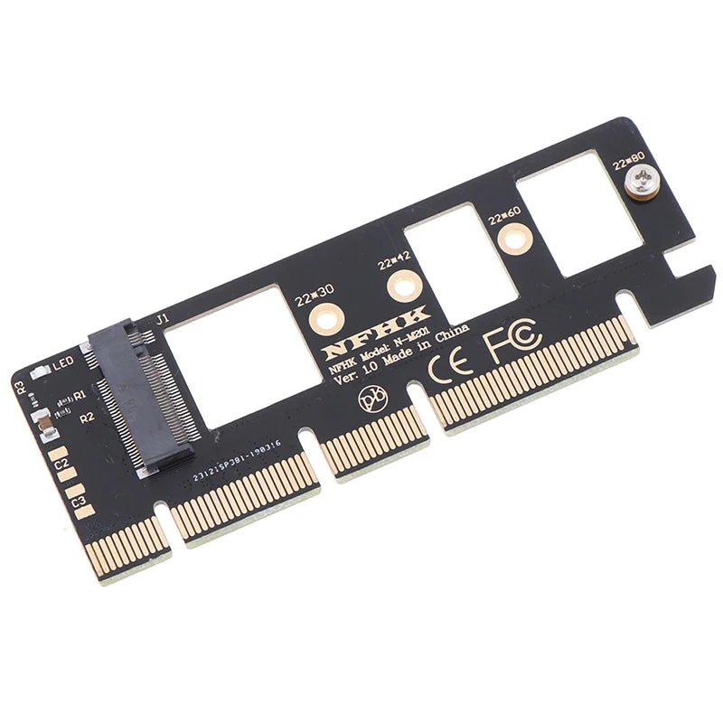 1*NVMe M.2 NGFF SSD to PCI-E PCI express 3.0 16x x4 adapter riser card converte Oasis Select